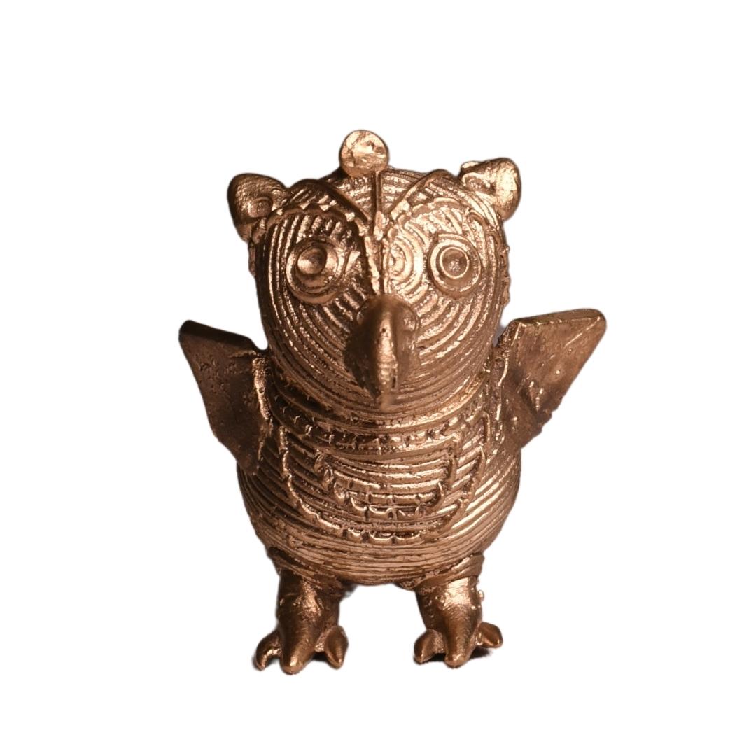 Dhokra Craft Home Decor - Miniature Owl