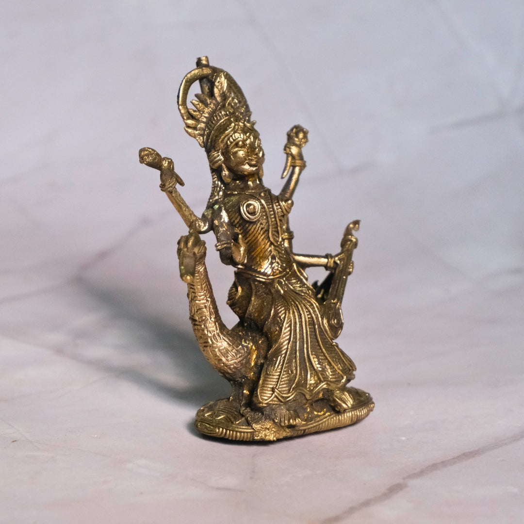 Dhokra Craft Home Decor- saraswati