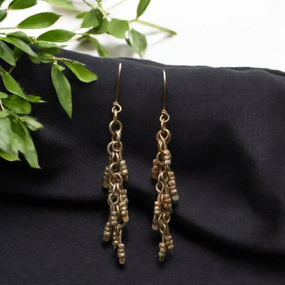 Dhokra Craft Handmade Spring Vibes Earrings