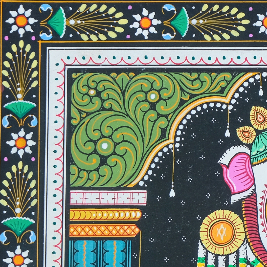 Authentic Pattachitra - Jagannath Gajanana Besha