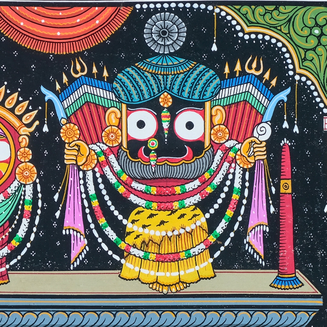 Authentic Pattachitra - Jagannath Nagarjuna