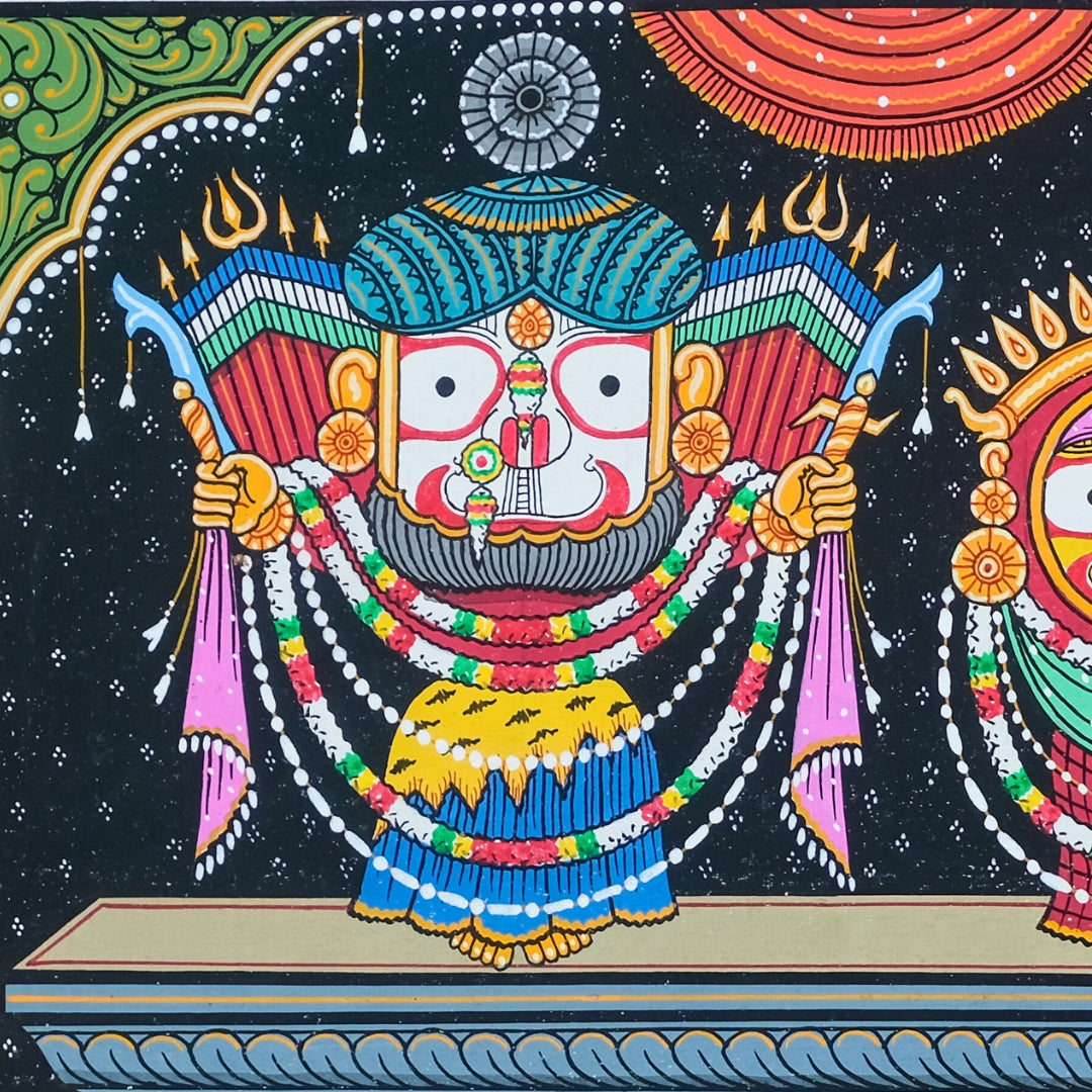 Authentic Pattachitra - Jagannath Nagarjuna