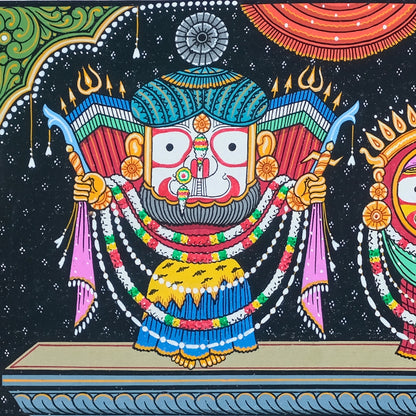 Authentic Pattachitra - Jagannath Nagarjuna