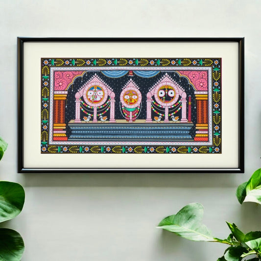 Authentic Pattachitra - Jagannath Padma Besa