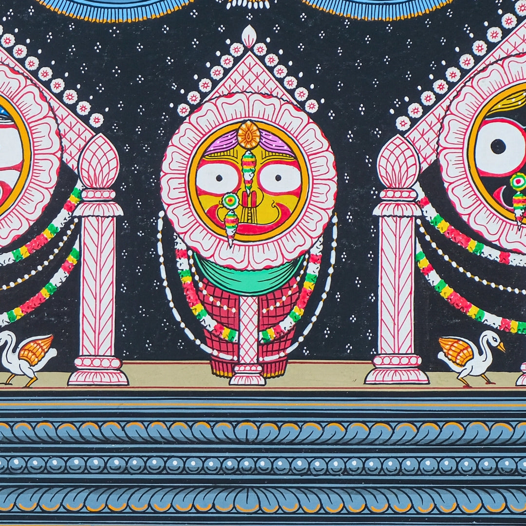 Authentic Pattachitra - Jagannath Padma Besa