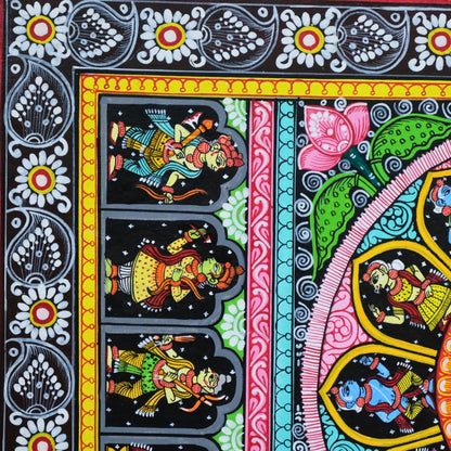 Pattachitra Paintng -  Jagannath with Dasavatar