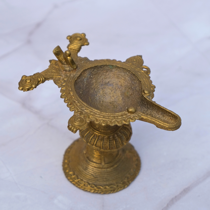 Dhokra Craft - Handmade Classic Diya Stand