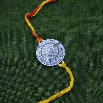 Silver Filigree Handmade Madhur Rakhi