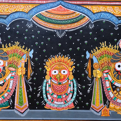 Pattachitra - Jagannath Nagarjuna Besha