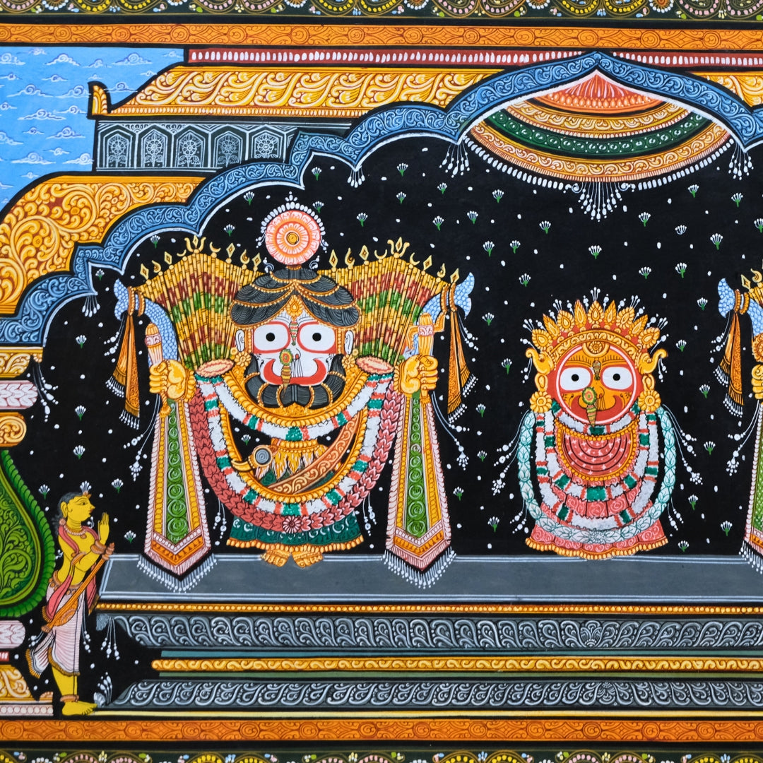 Pattachitra - Jagannath Nagarjuna Besha