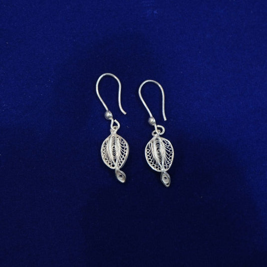 Tasavvur Silver Filigree Earrings