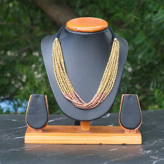 Dhokra Craft Handmade Swarna Necklace