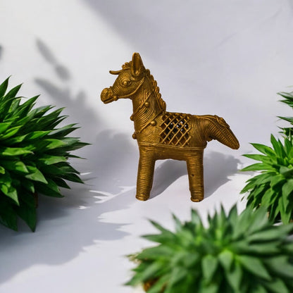 Dhokra Craft- Unicorn Home | Table Decor