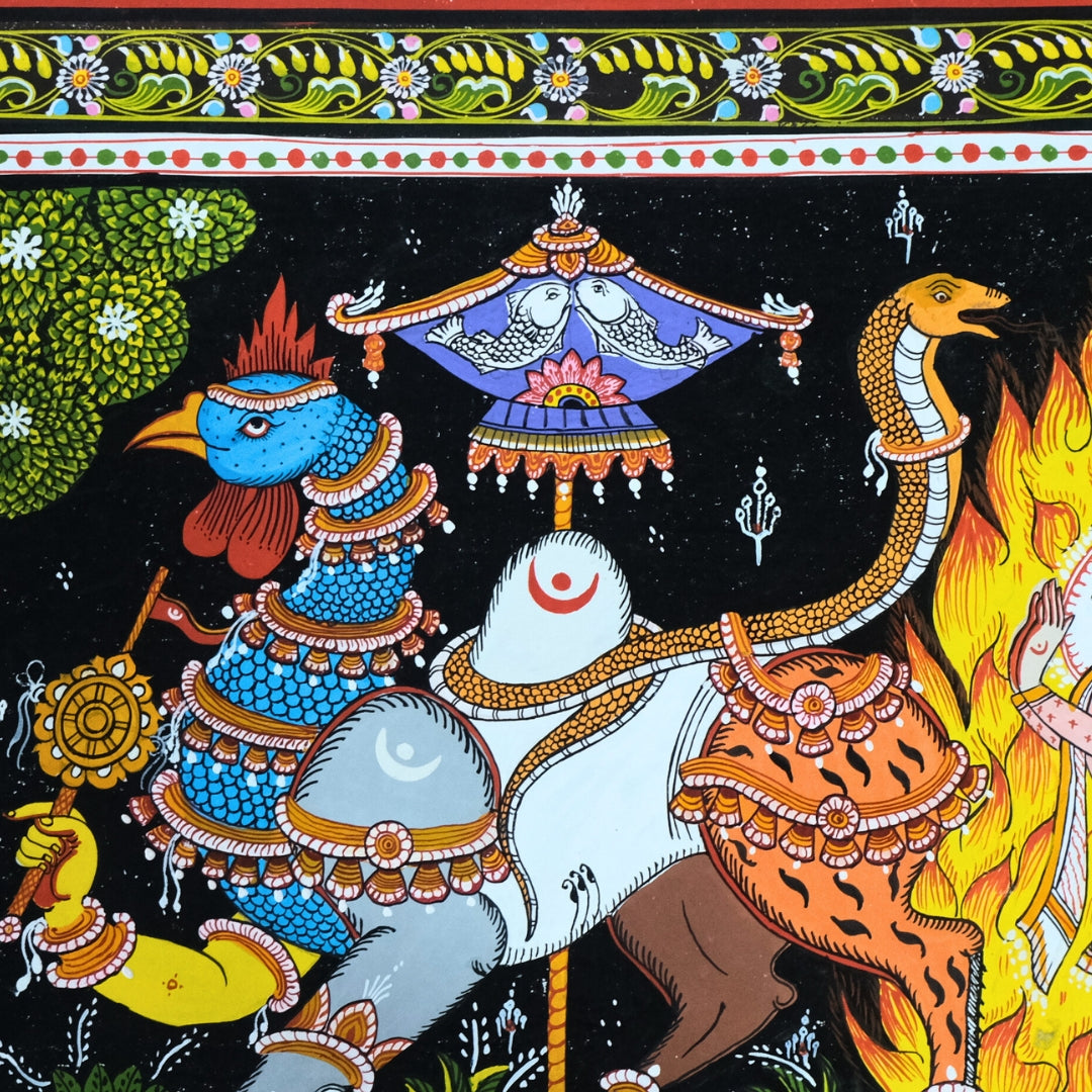 Pattachitra Paintng - Nabagunjara