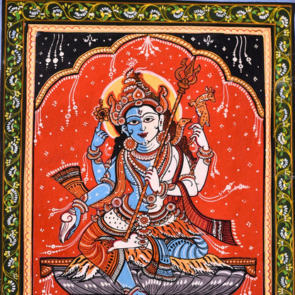 Pattachitra - Hari Hara By Bibhu Maharana