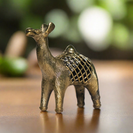 Dhokra Craft Home Decor- Camel