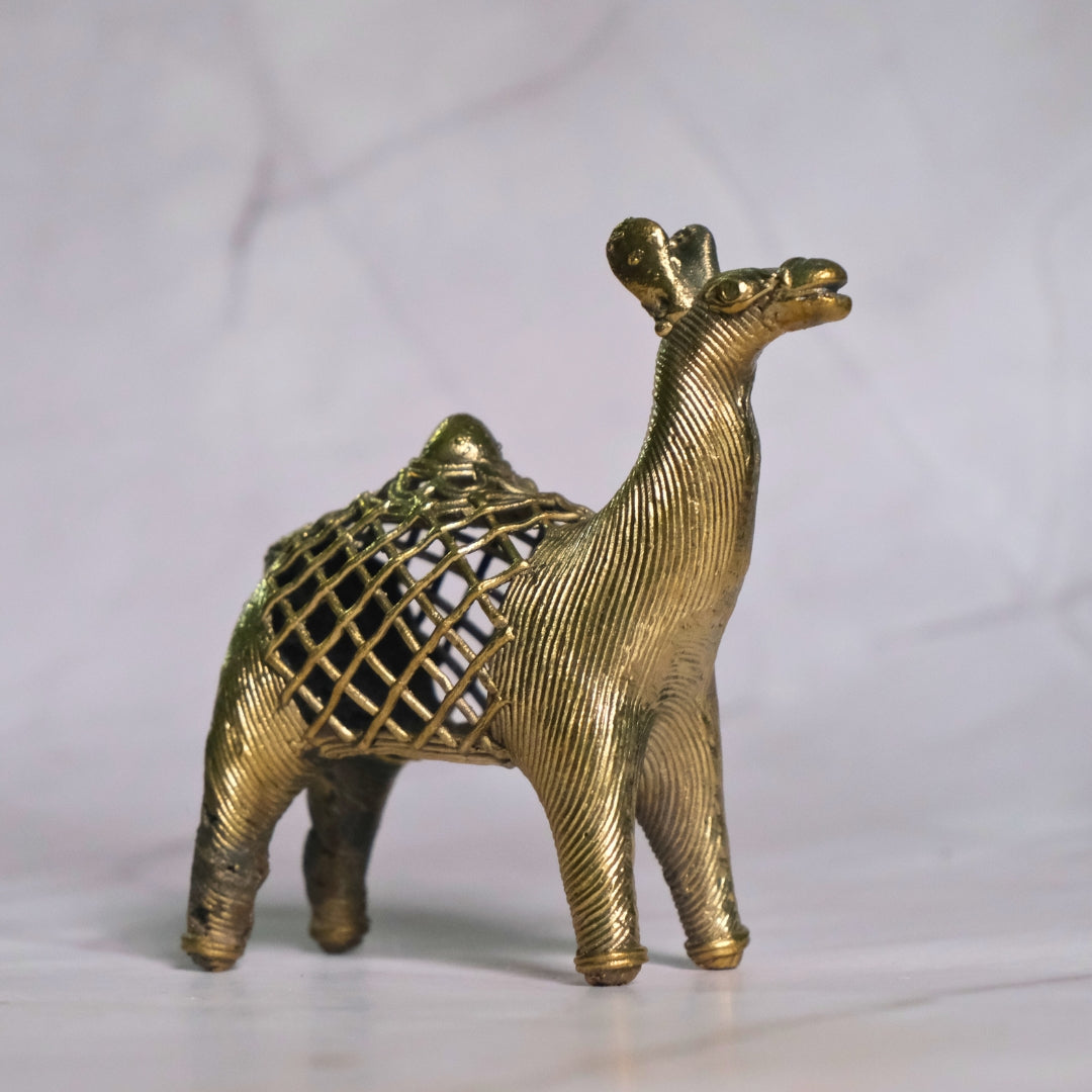 Dhokra Craft Home Decor- Camel