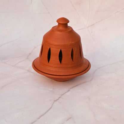 Teracotta-Capped Diya