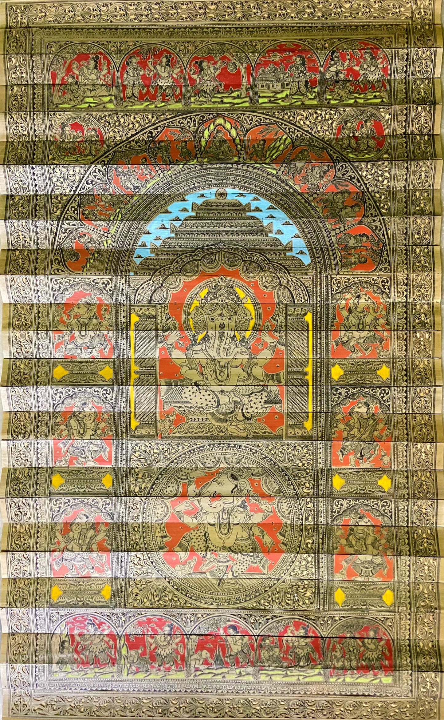 Palm Leaf Etching- Shri Ganesh