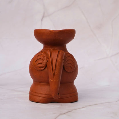 Terracotta- Elephant Diya