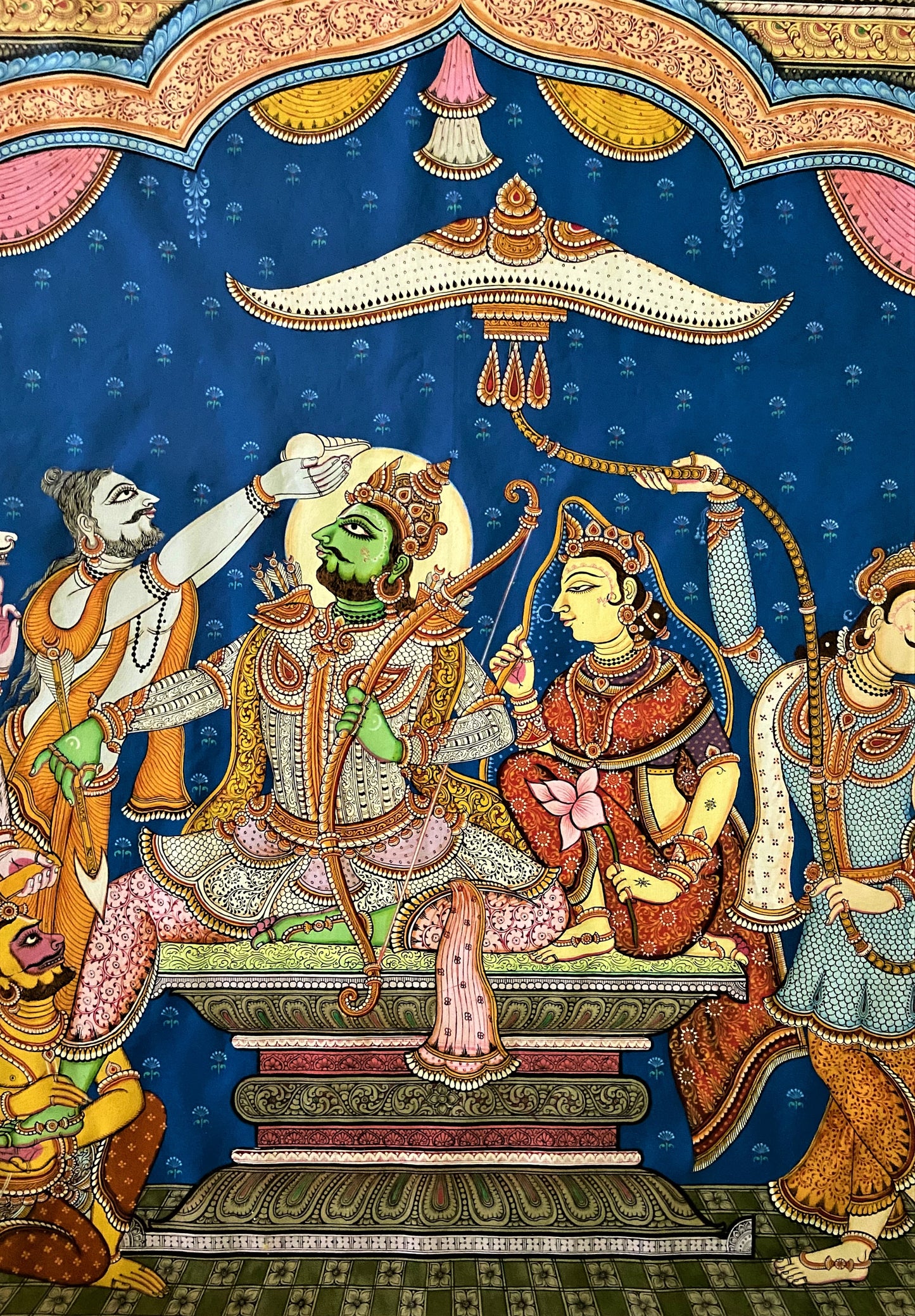 Pattachitra - Rama Chandra Rajya Abhishek