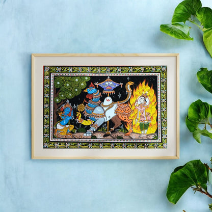 Pattachitra Paintng - Nabagunjara