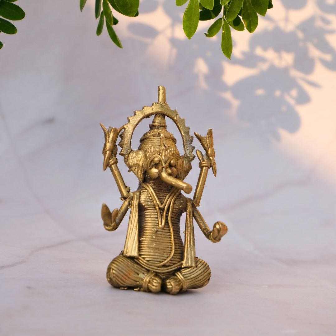 Dhokra Craft Home Decor-Sri Ganesh