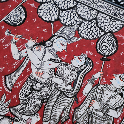 Pattachitra - Radha Krishna