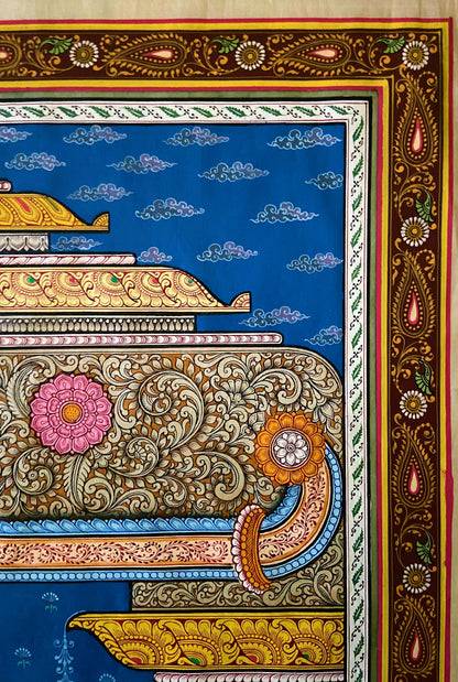 Pattachitra - Rama Chandra Rajya Abhishek