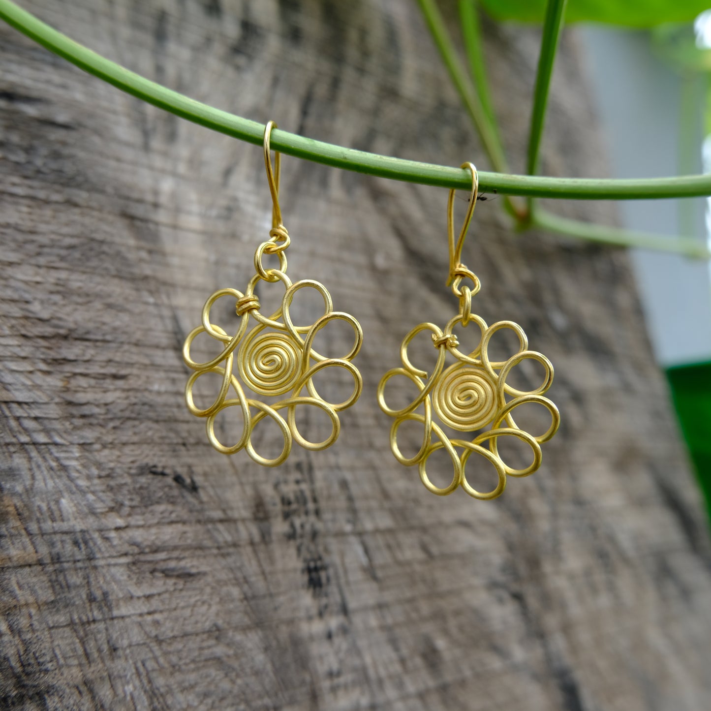 Dhokra Craft Handmade Ruchira Earrings