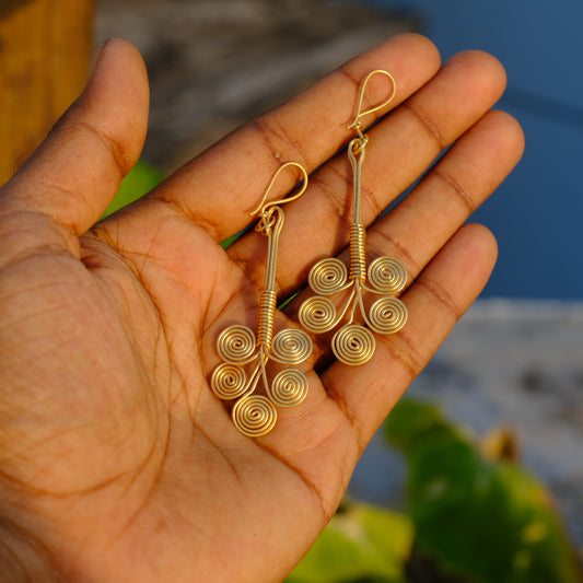 Dhokra Craft Handmade Anika Earrings