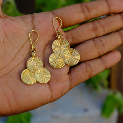 Dhokra Craft Handmade Aradhya Earrings