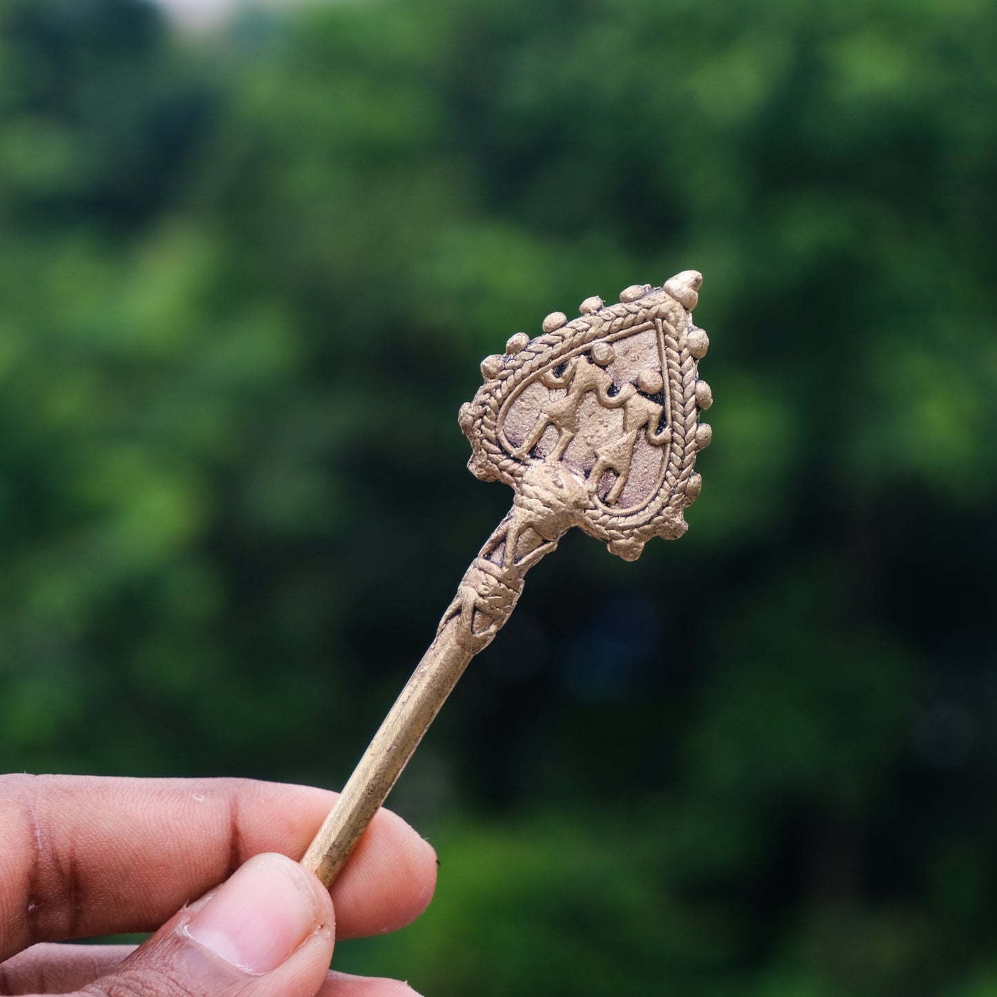 Dhokra Craft Handmade Hair Pin