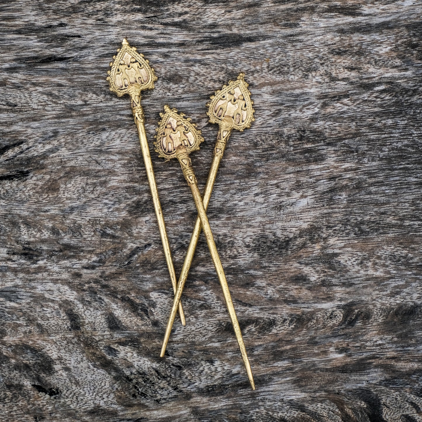 Dhokra Craft Handmade Hair Pin