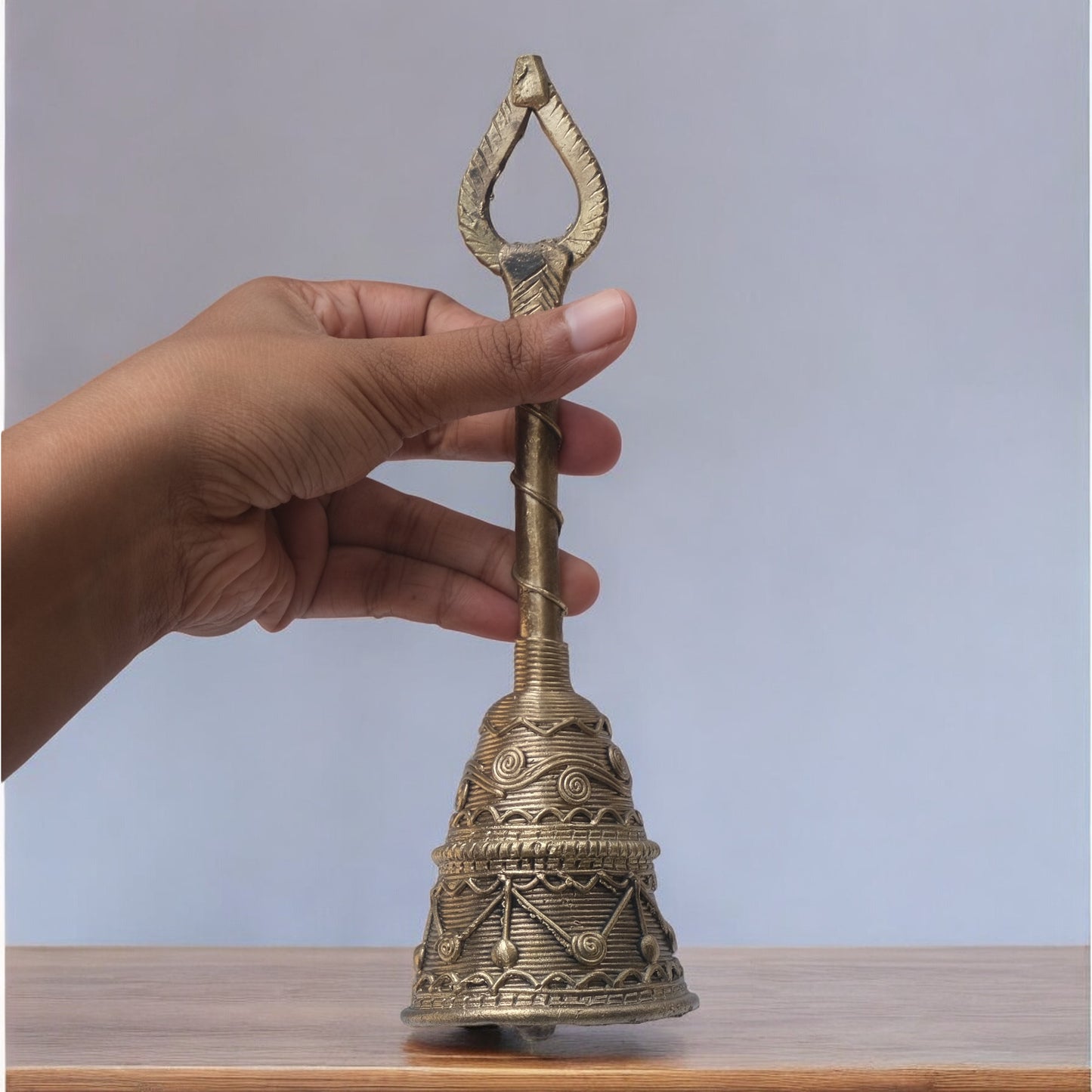 Dhokra Craft - Handmade Bell For Puja