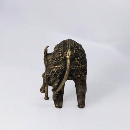 Dhokra Craft - Kaamdhenu and its Calf