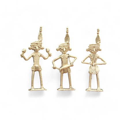 Dhokra Craft- Set of 3 Musicians