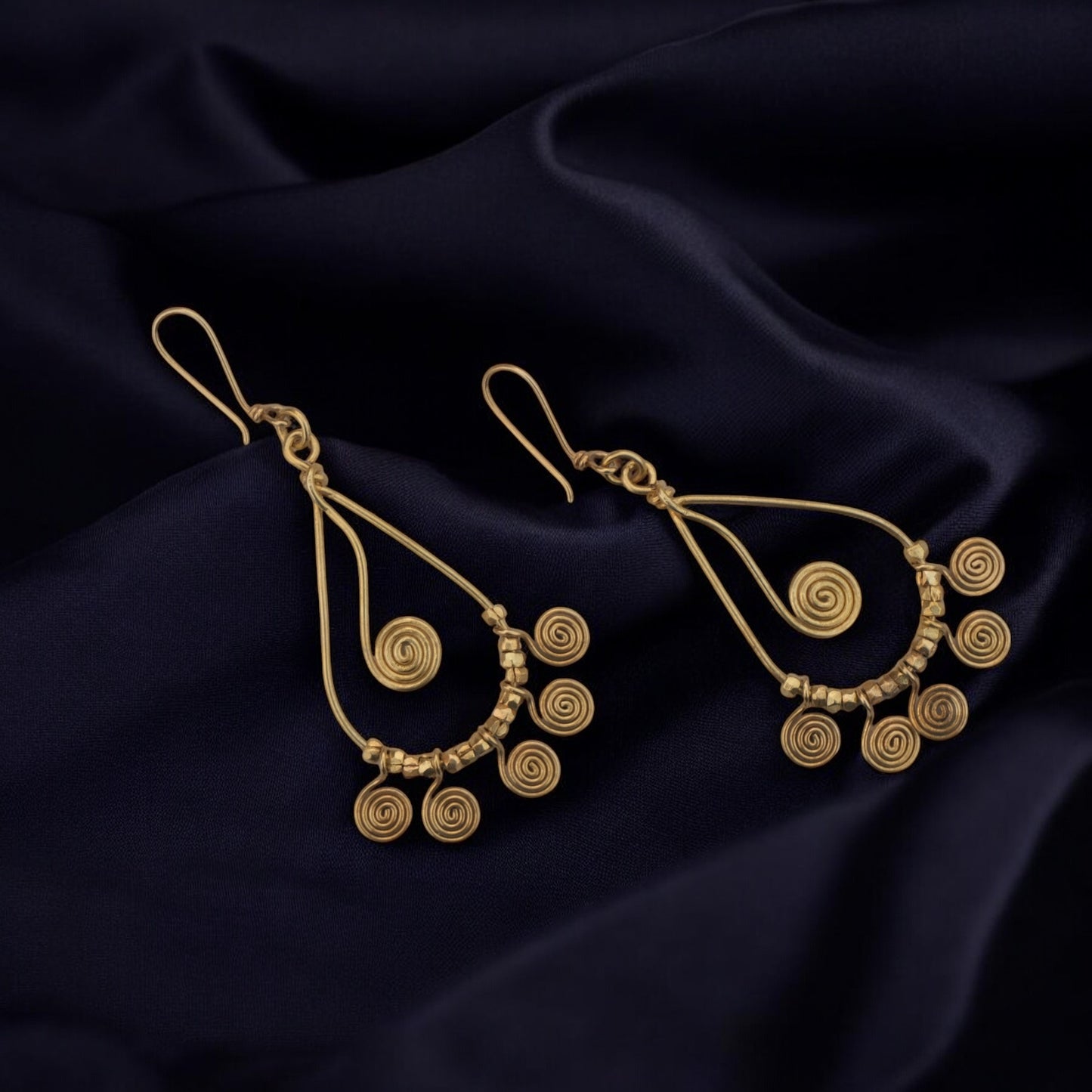 Dhokra Craft Handmade Mrutika Earrings