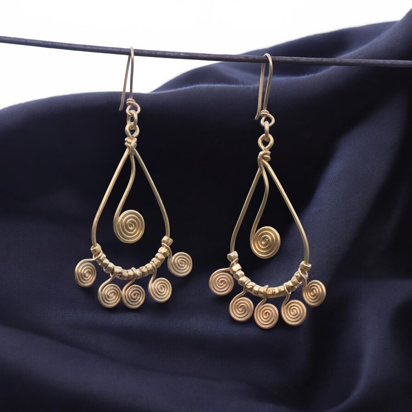 Dhokra Craft Handmade Mrutika Earrings