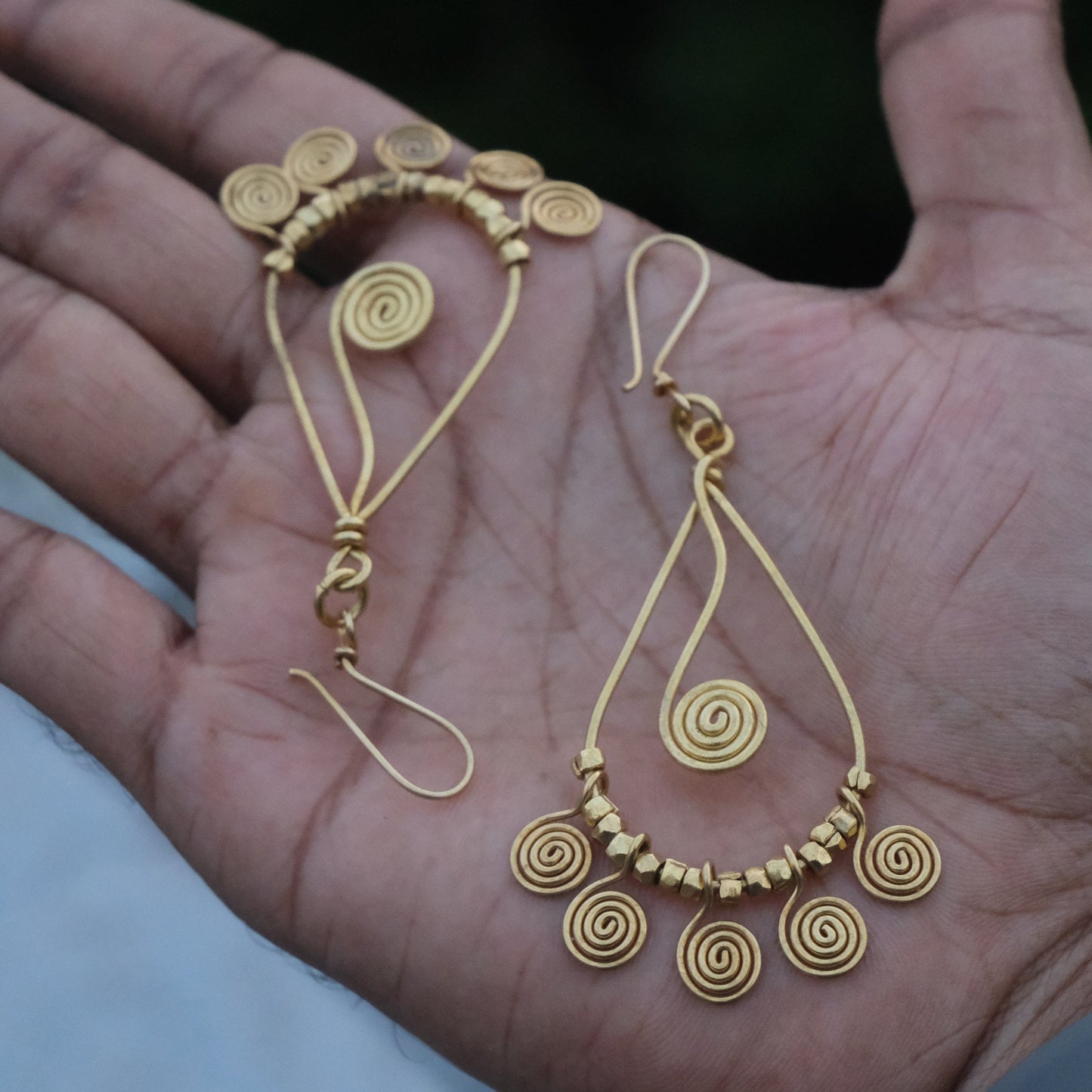 Dhokra Craft Handmade Mrutika Earrings