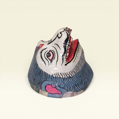 Handmade Papier-mâché 10 inch  unknown Decorative Showpiece