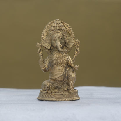 Dhokra Craft Ganesh Idol