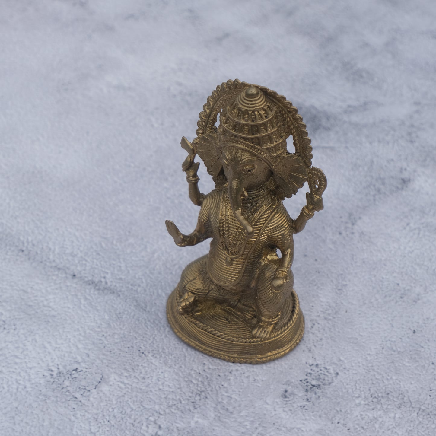 Dhokra Craft Ganesh Idol