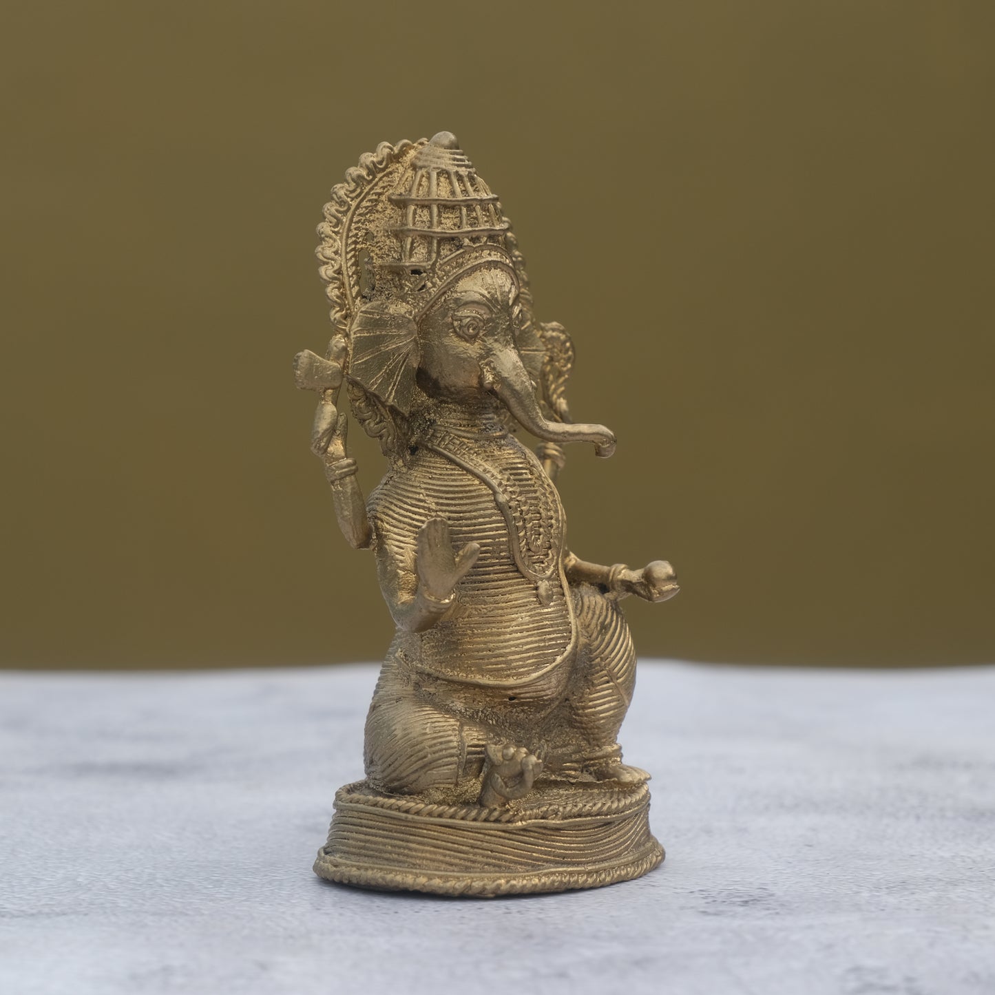 Dhokra Craft Ganesh Idol