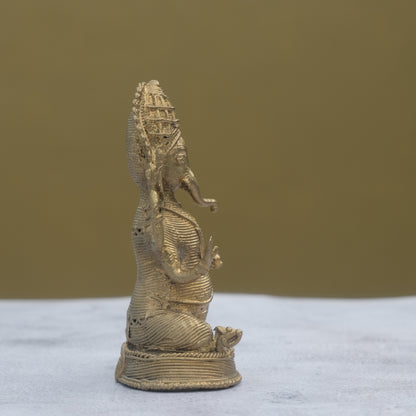 Dhokra Craft Ganesh Idol