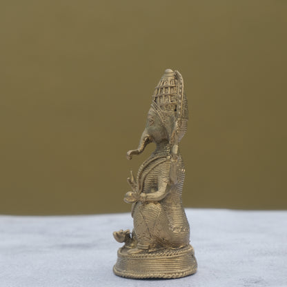 Dhokra Craft Ganesh Idol