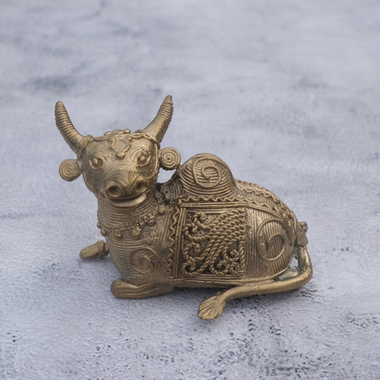 Dhokra Craft Nandi Bull