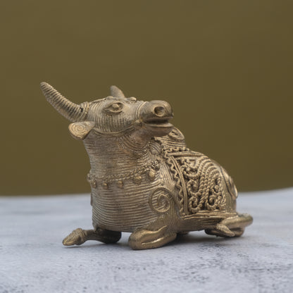 Dhokra Craft Nandi Bull