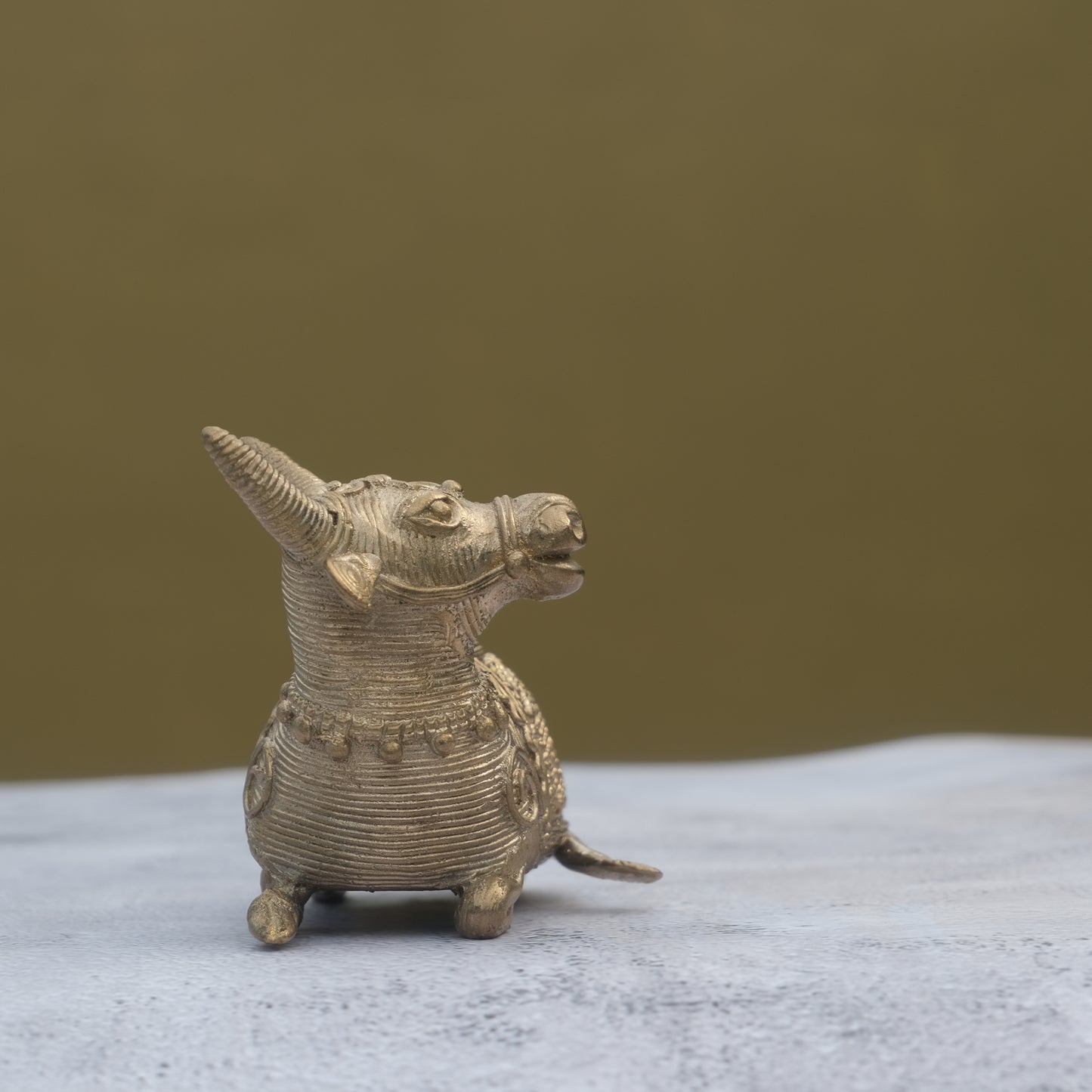 Dhokra Craft Nandi Bull