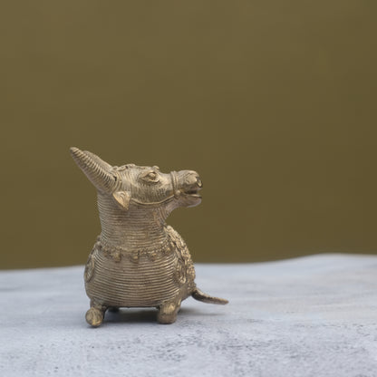 Dhokra Craft Nandi Bull